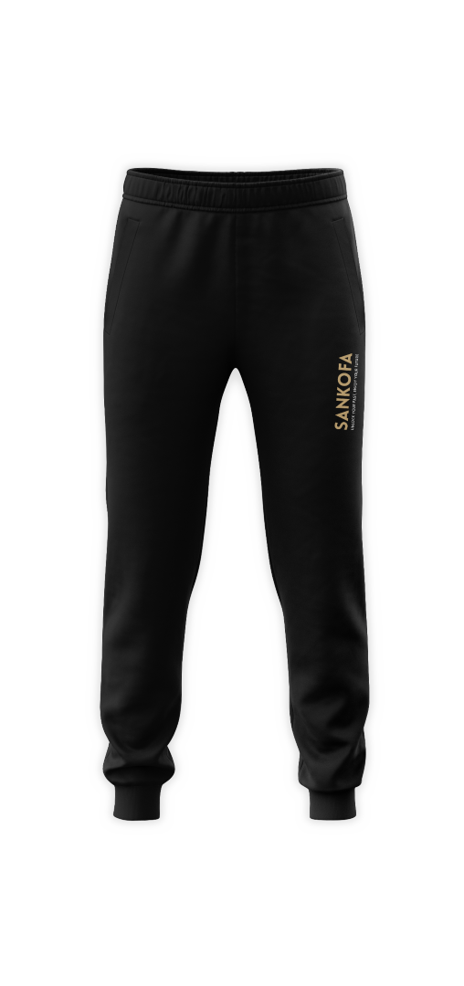 Sankofa Black Joggers